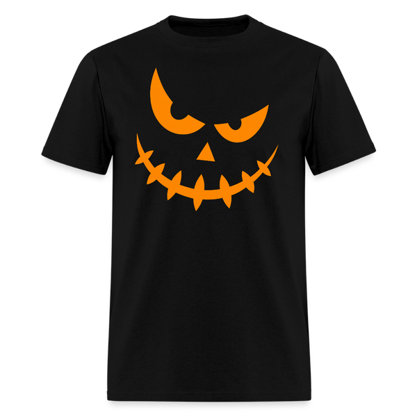 Pumpkin Faces Halloween T Shirt - 4 - black