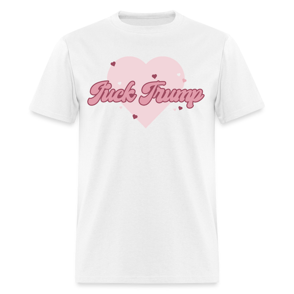 Girly F Trump T Shirt - white