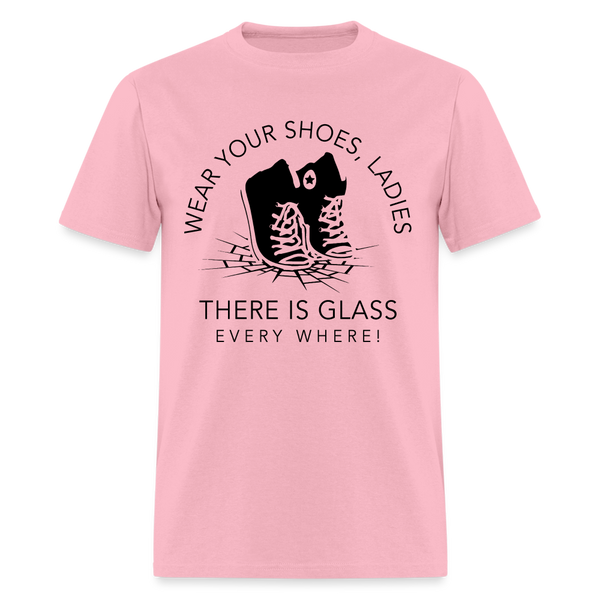 Wear Your Shoes Ladies T Shirt - pink