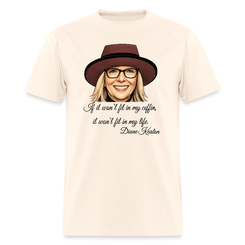 Diane Keaton T Shirt - 19 - natural