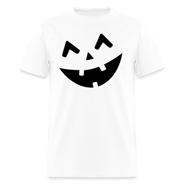 Pumpkin Faces Halloween T Shirt - white