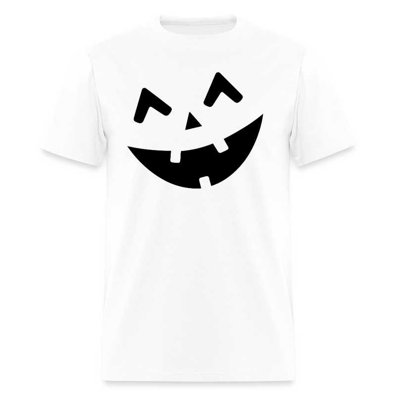 Pumpkin Faces Halloween T Shirt - white