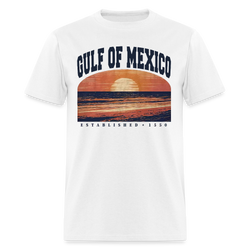 Gulf of Mexico Est. 1550 T Shirt - 10 - white