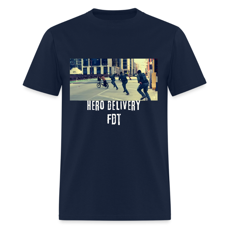 Hero Delivery FDT T Shirt - navy