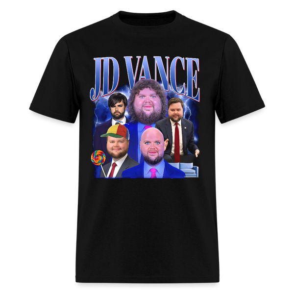 JD Vance Meme T Shirt - black