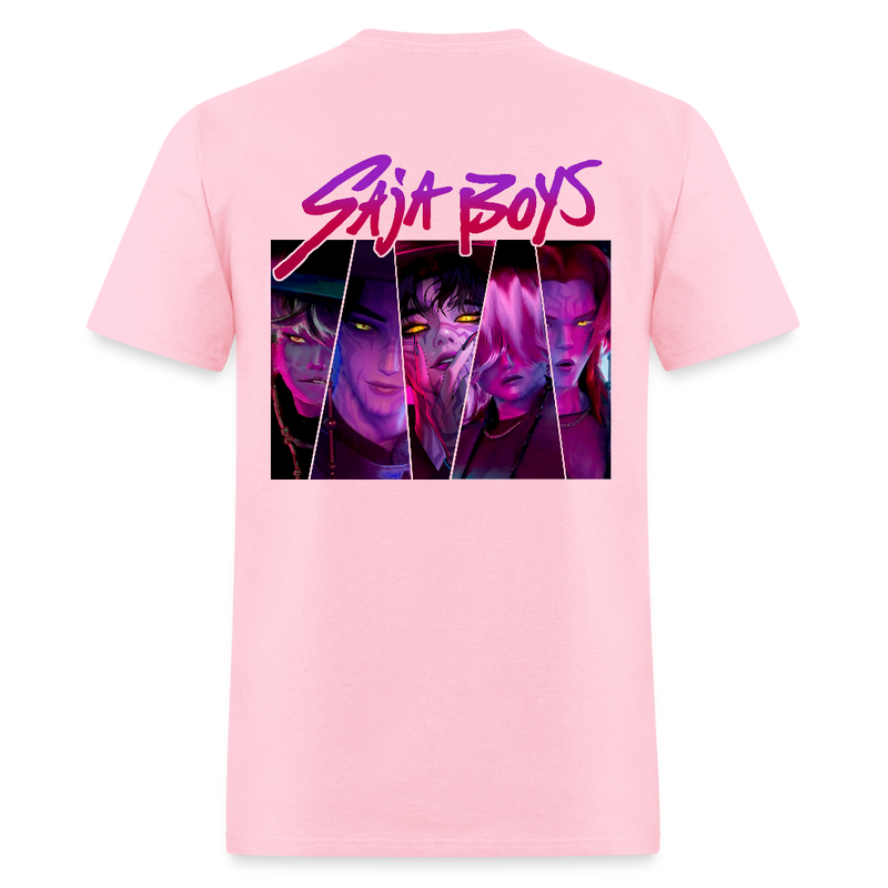 Saja Boys Kpop Demon Hunters T Shirt - pink