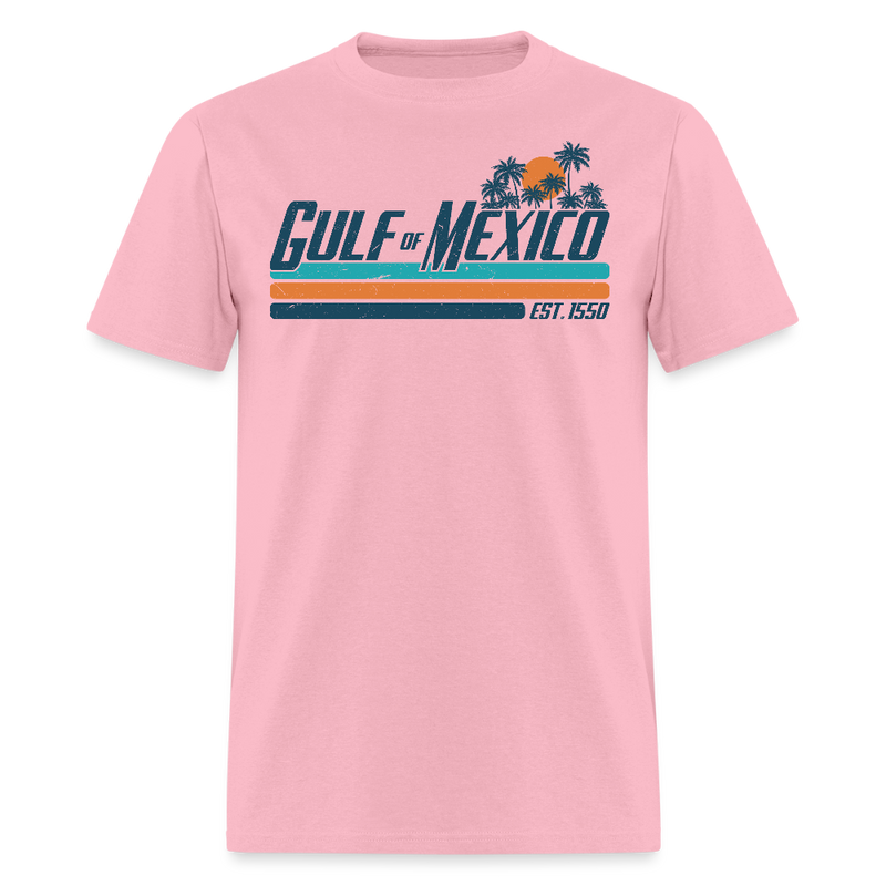 Gulf of Mexico Est. 1550 T Shirt - 5 - pink