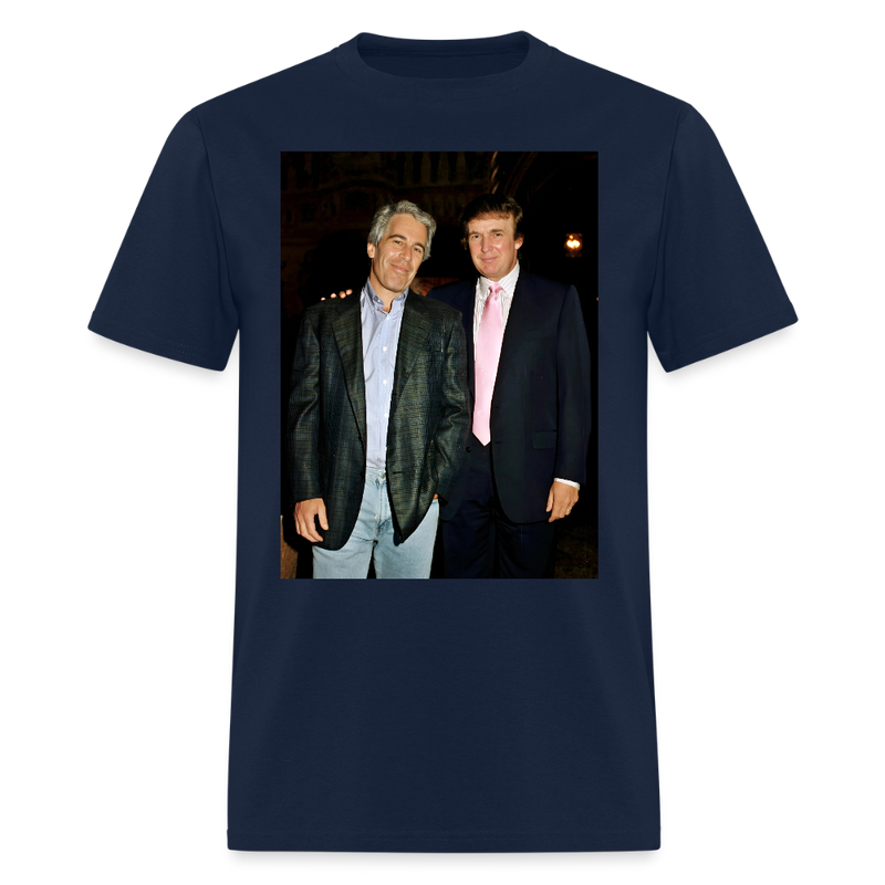 Jeffrey Epstein and Donald Trump 1997 T Shirt - navy
