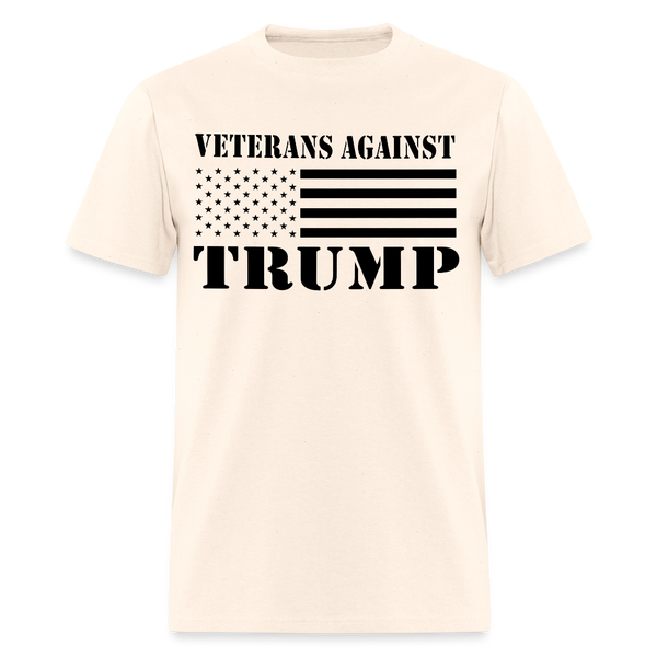 Veterans Againts Trump T Shirt - 15 - natural