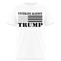 Veterans Againts Trump T Shirt - 15 - white
