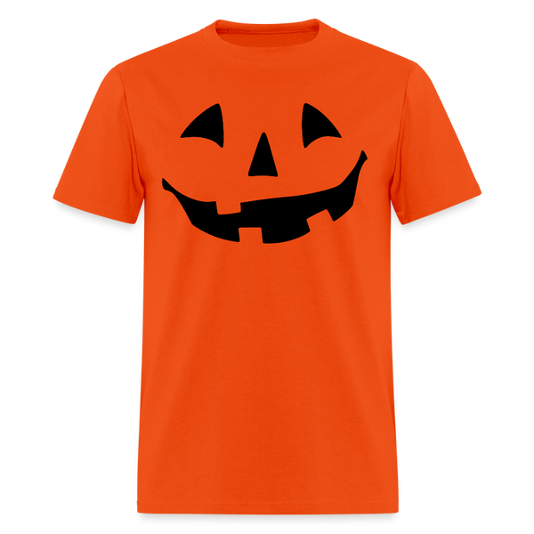 Pumpkin Faces Halloween T Shirt - 6 - orange