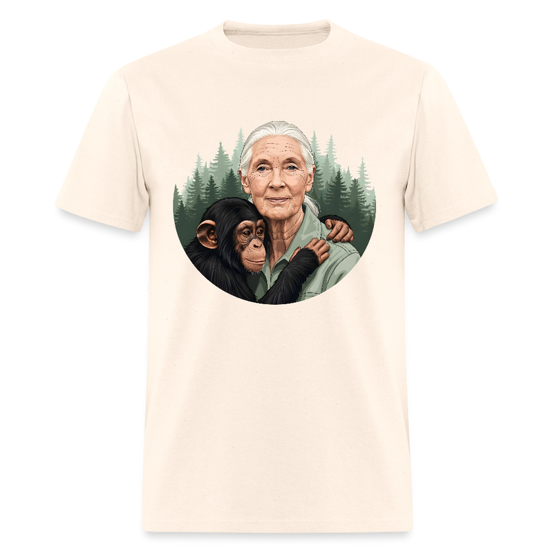 RIP Jane Goodall T Shirt - 2 - natural