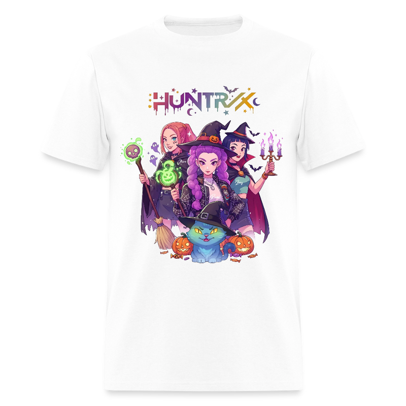 Kpop Demon Hunters Spooky Huntrix T Shirt - white