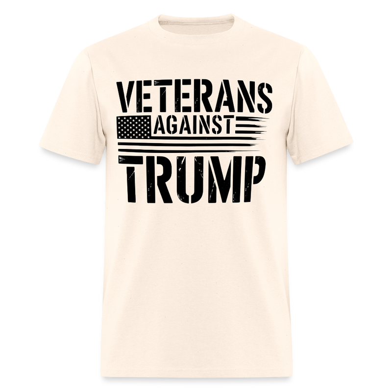 Veterans Againts Trump T Shirt - 7 - natural