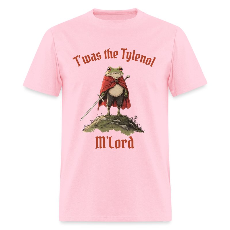 Frog T'Was The Tylenol M'Lord T Shirt - 2 - pink