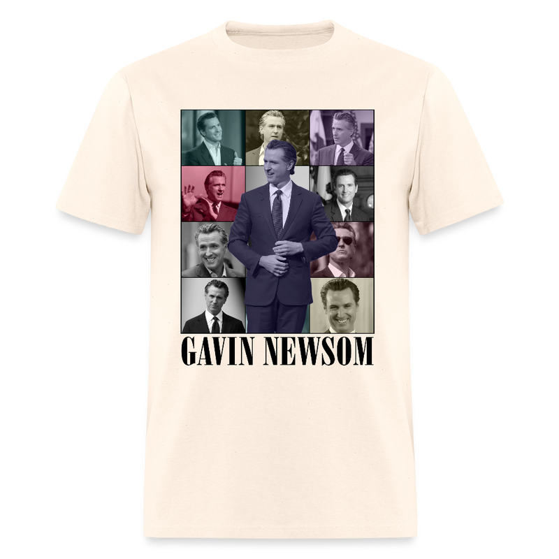 Gavin Newsom Eras Tour T Shirt - natural