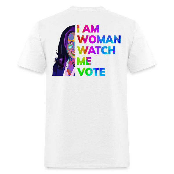 When Women Vote T Shirt - white
