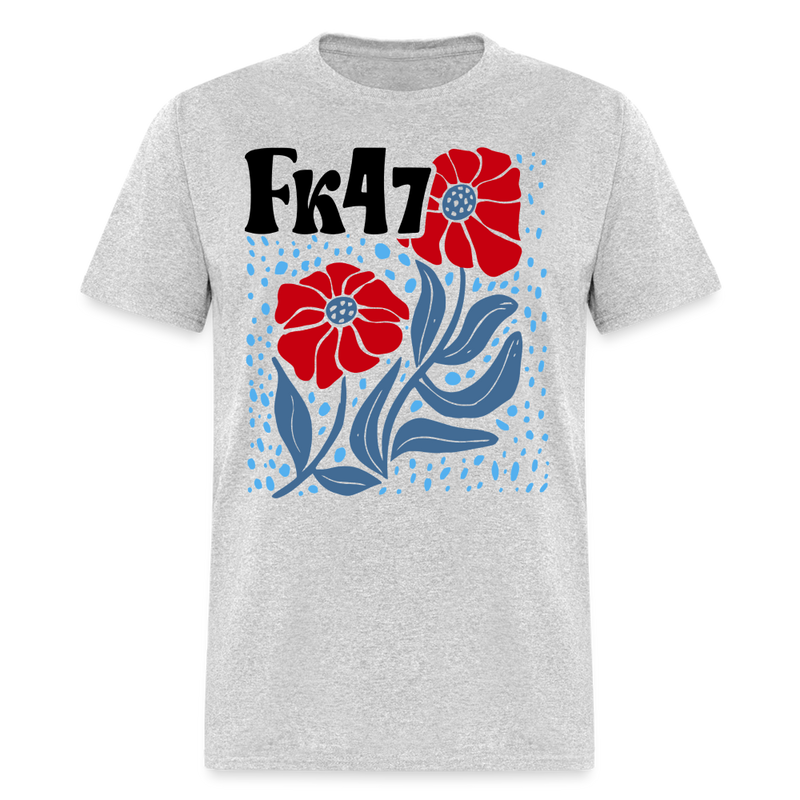 FK47 T Shirt - heather gray