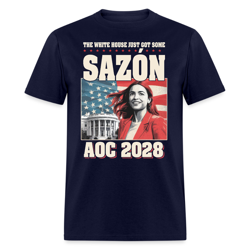 The White House Just Got Some Sazón T Shirt - navy