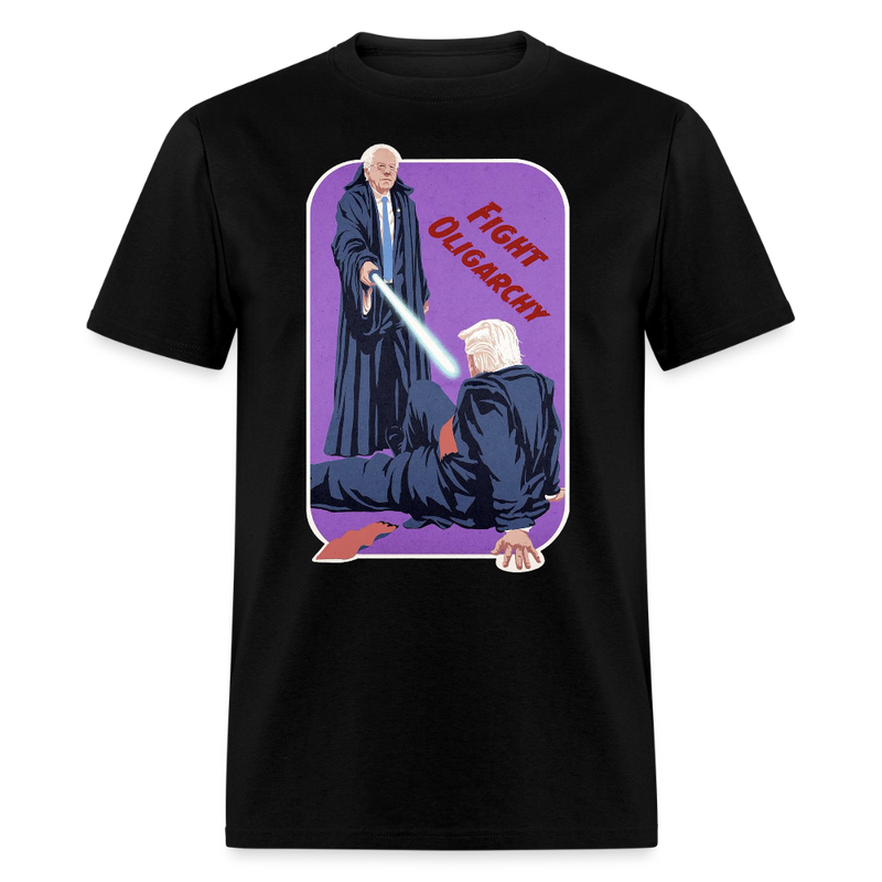 Fight Oligarchy T Shirt - black