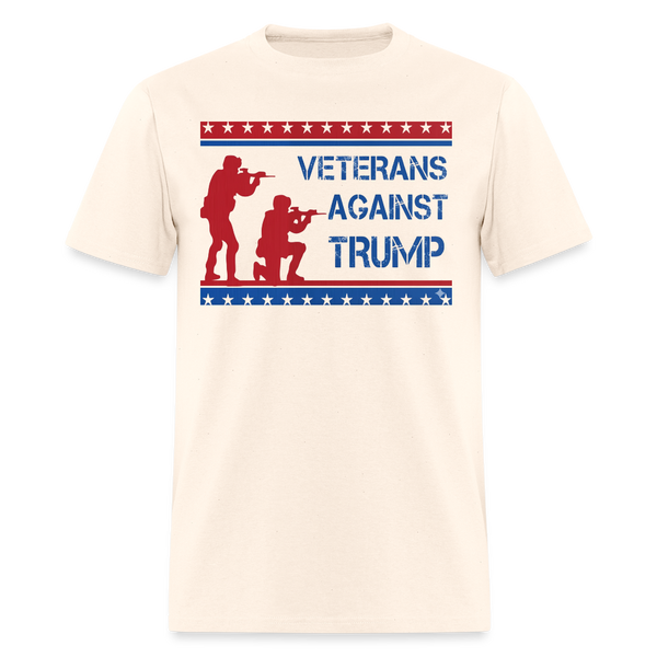 Veterans Againts Trump T Shirt - 8 - natural
