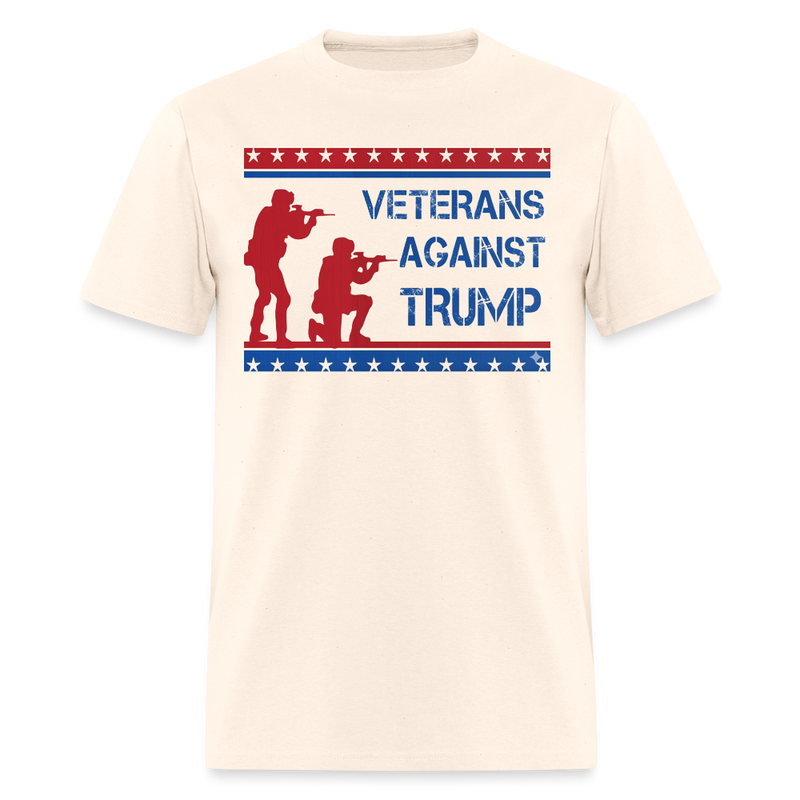 Veterans Againts Trump T Shirt - 8 - natural