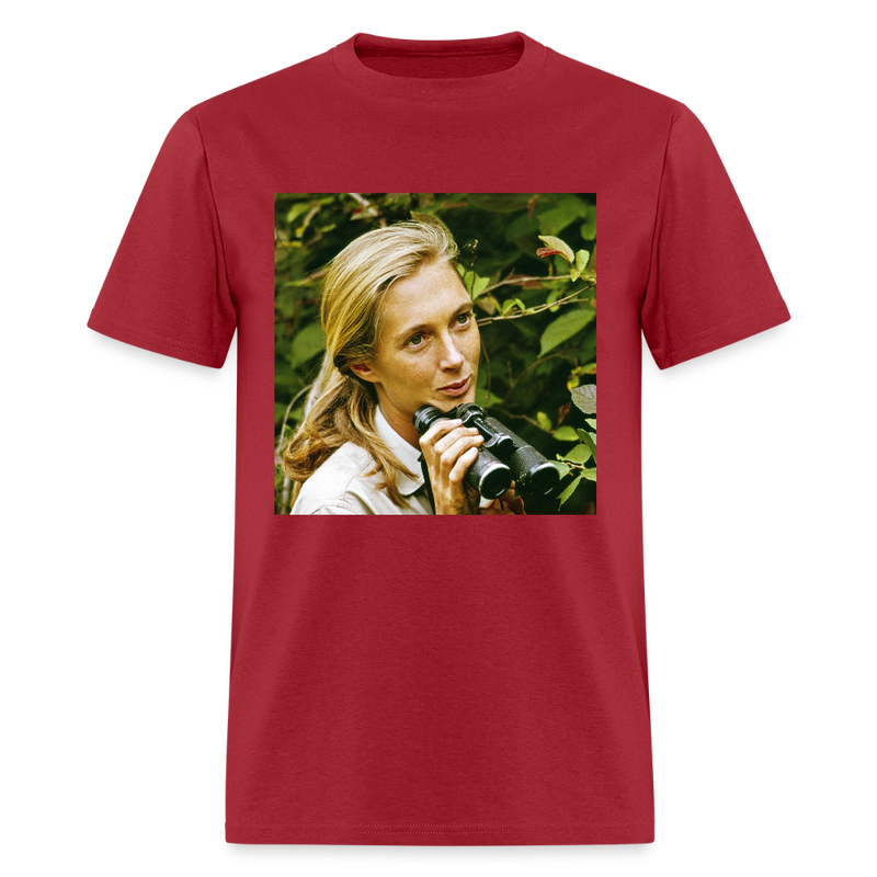 RIP Jane Goodall T Shirt - dark red