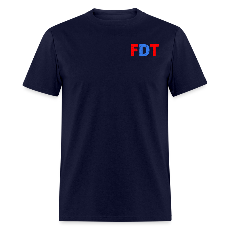 FDT Trump Is Elon's B*tch T Shirt - navy