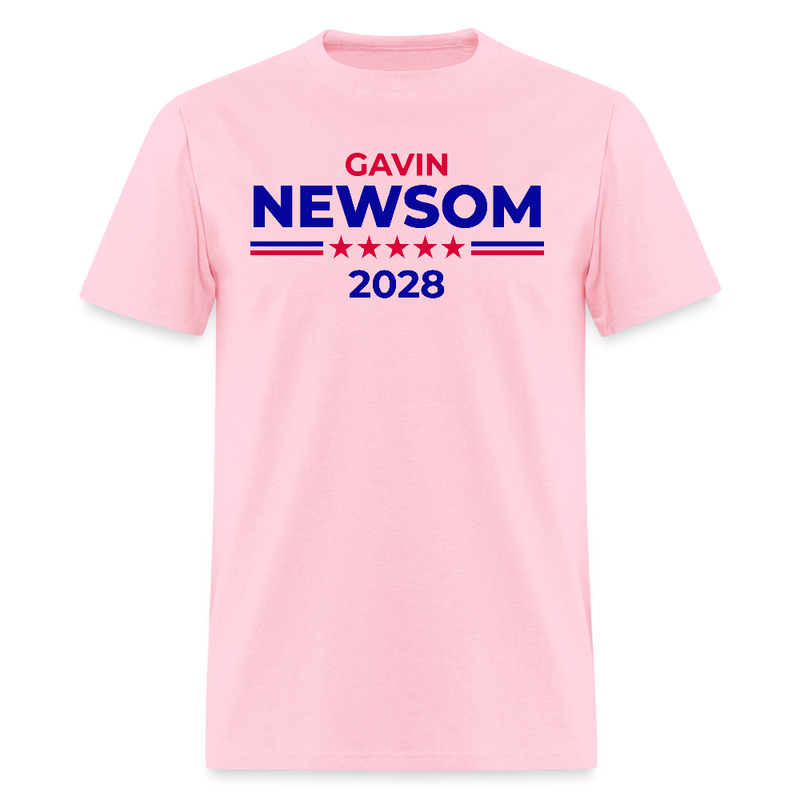 Gavin Newsom 2028 T Shirt - pink