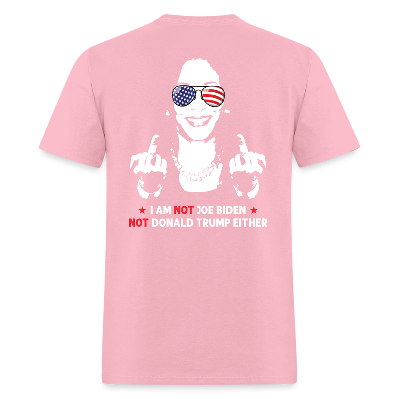 Not Donald Trump Either T Shirt - pink