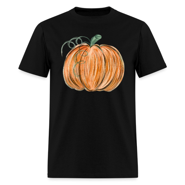 Halloween Pumkin T Shirt - black