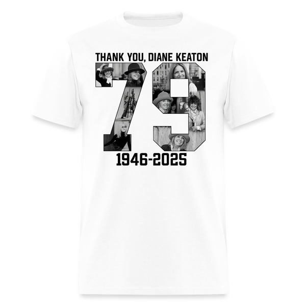 Diane Keaton T Shirt - 3 - white