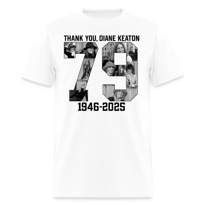 Diane Keaton T Shirt - 3 - white