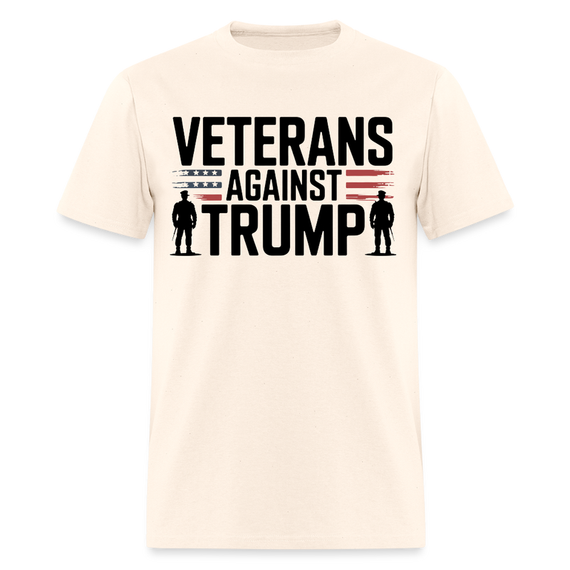 Veterans Againts Trump T Shirt - 12 - natural