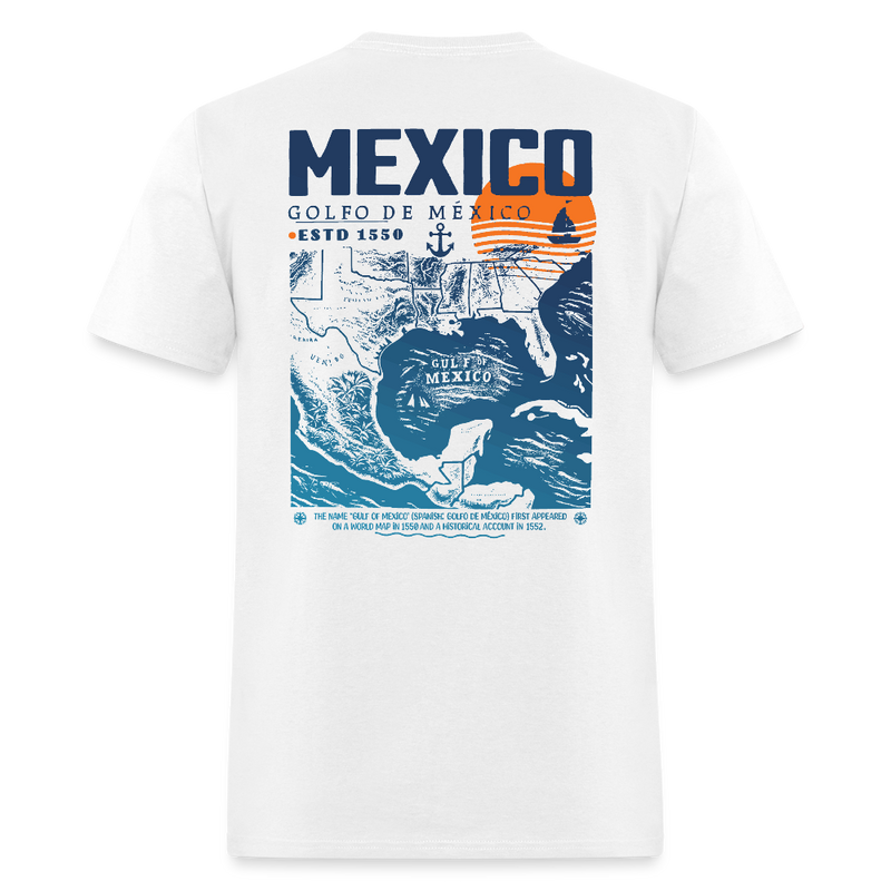 Gulf of Mexico Est. 1550 T Shirt - 5 - white