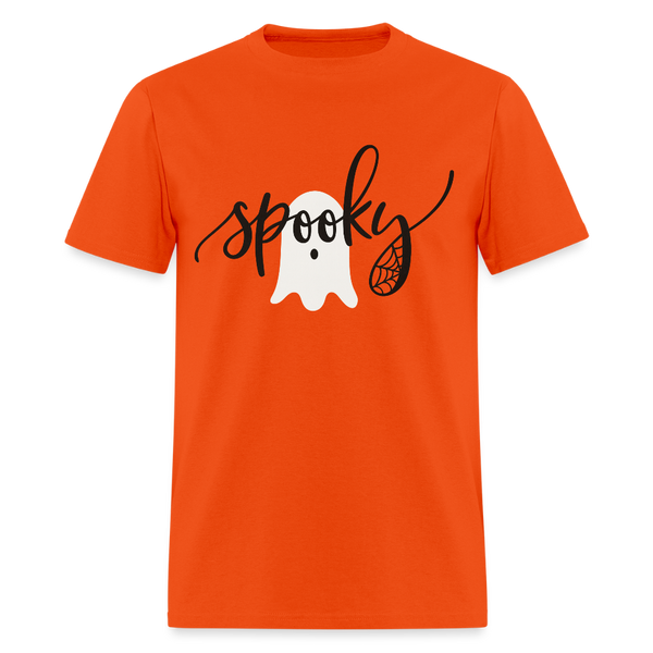 Spooky Halloween T Shirt - orange