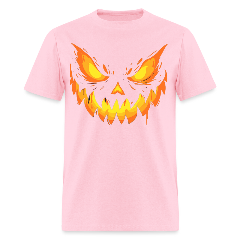 Jack O Lantern Halloween T Shirt - pink