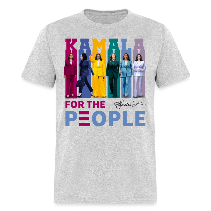 Kamala For The People T-Shirt - heather gray