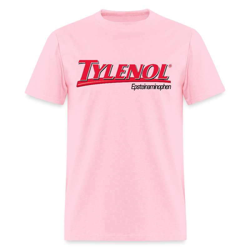Tylenol Epsteinaminophen White T Shirt - pink