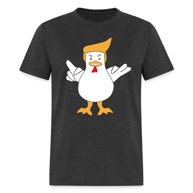 Trump Chicken T Shirt - heather black
