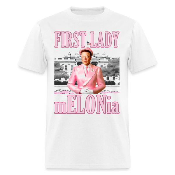 First Lady mELONIa T Shirt - white