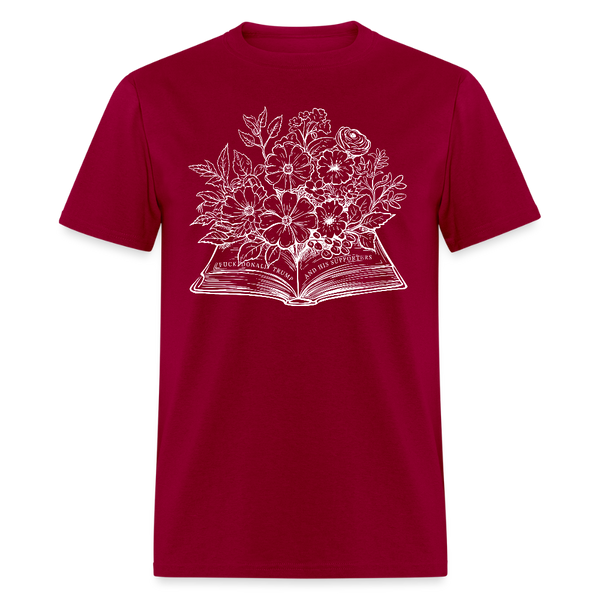 F Donald Trump And His Supporters T Shirt - 2 - dark red