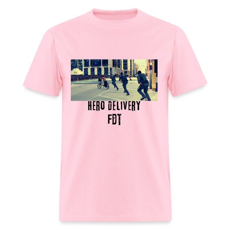 Hero Delivery FDT T Shirt - 2 - pink