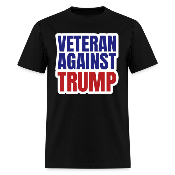 Veterans Againts Trump T Shirt - 16 - black