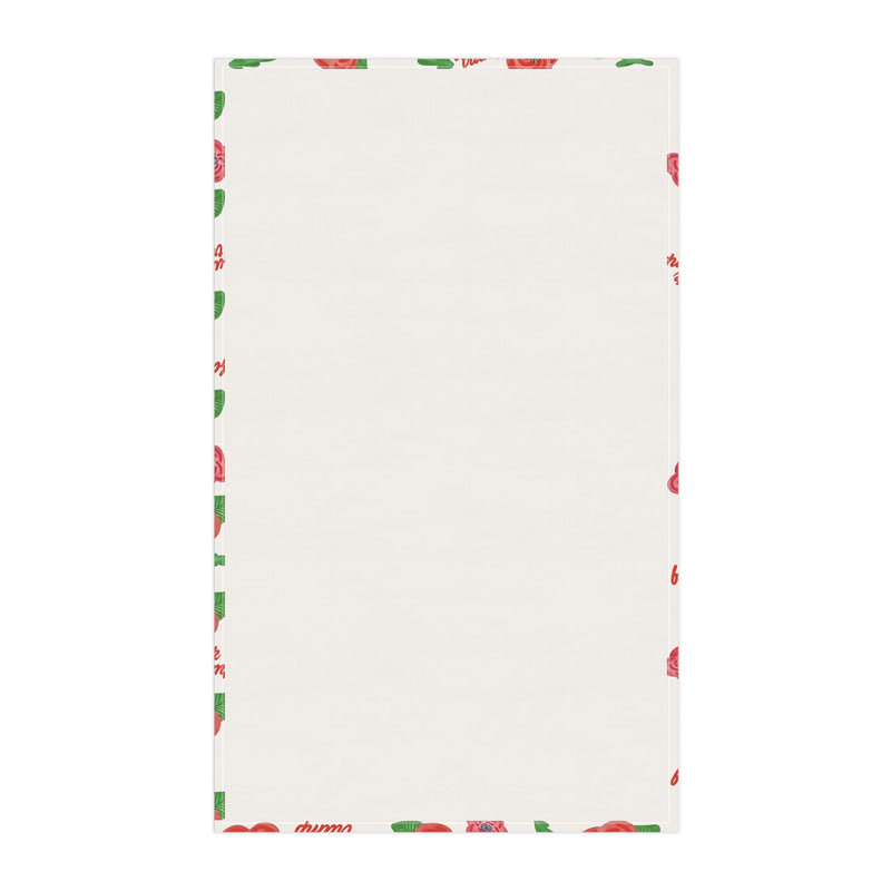 Subtle Trump Red Poppies Towel