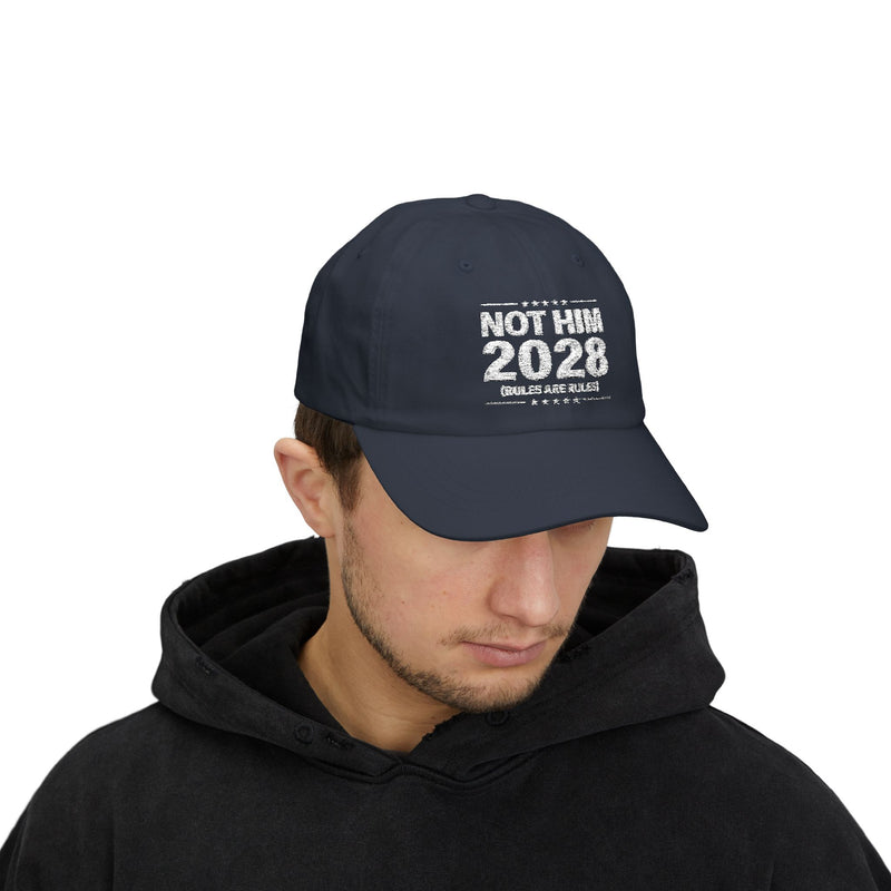 Not Him 2028 Rules Are Rules Hat