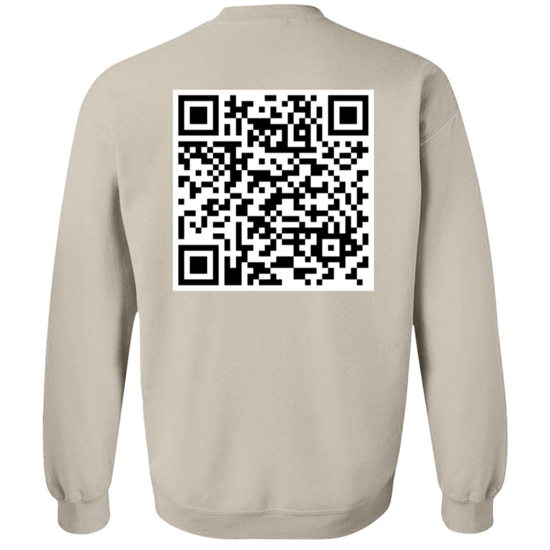 Bible Verse QR Code Sweatshirt