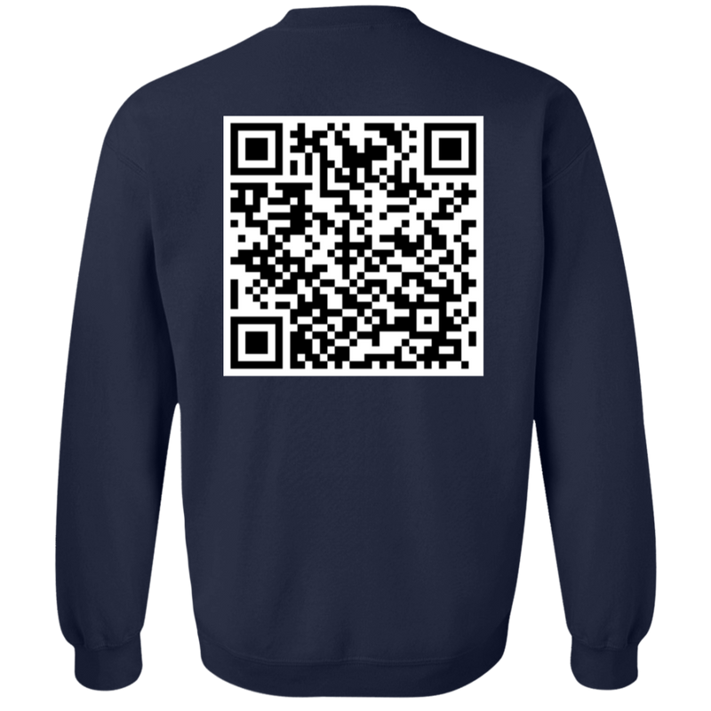 I Am So Glad You Exist QR Code Sweatshirt