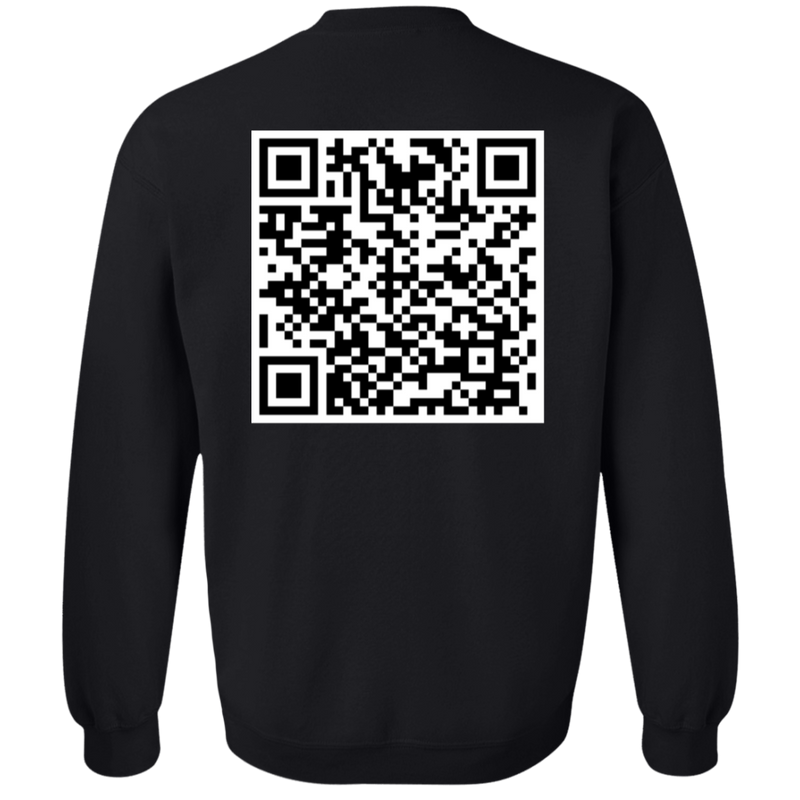 I Am So Glad You Exist QR Code Sweatshirt