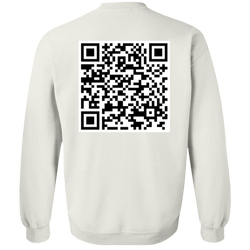 The World Is A Better Place QR Code Sweatshirt